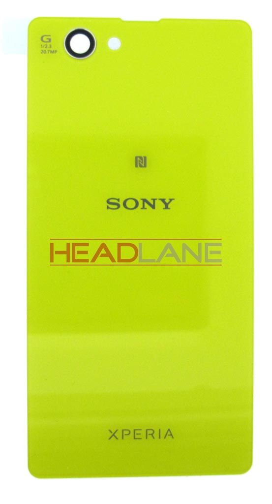 Sony D5503 M51W Xperia Z1 Compact Battery Cover - Lime Green