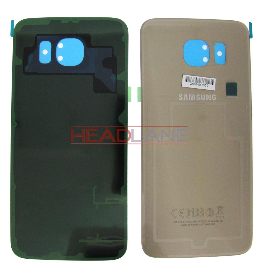 Samsung SM-G920 Galaxy S6 Battery Cover - Gold