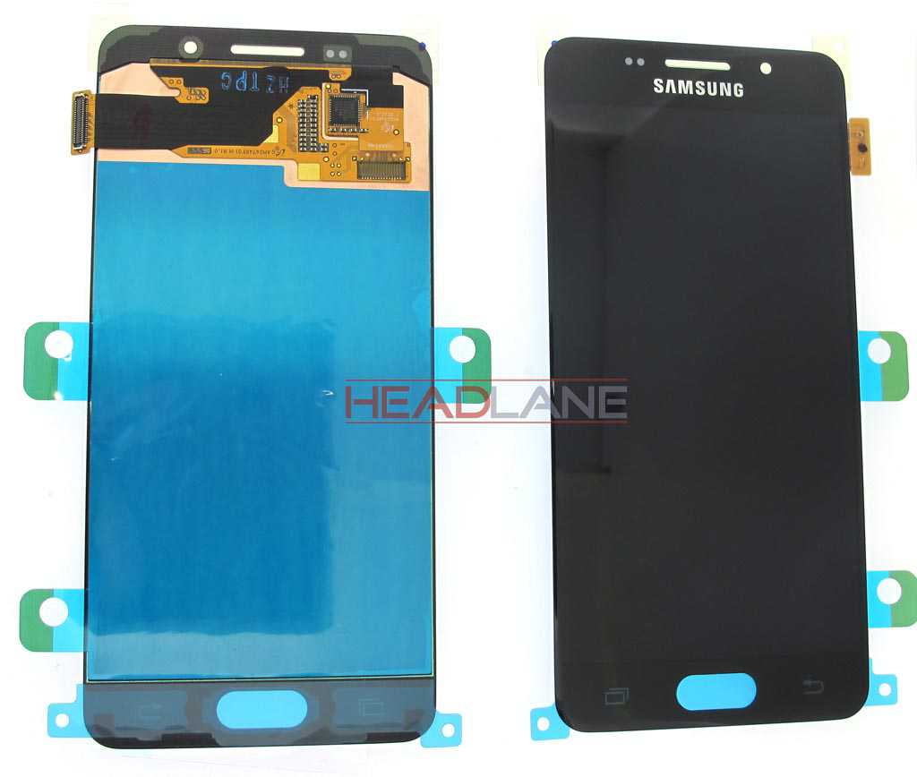 Samsung SM-A310 Galaxy A3 (2016) LCD Display / Screen + Touch - Black / Gold