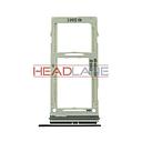 Samsung SM-G960F Galaxy S9 Hybrid SIM Card Tray - Black