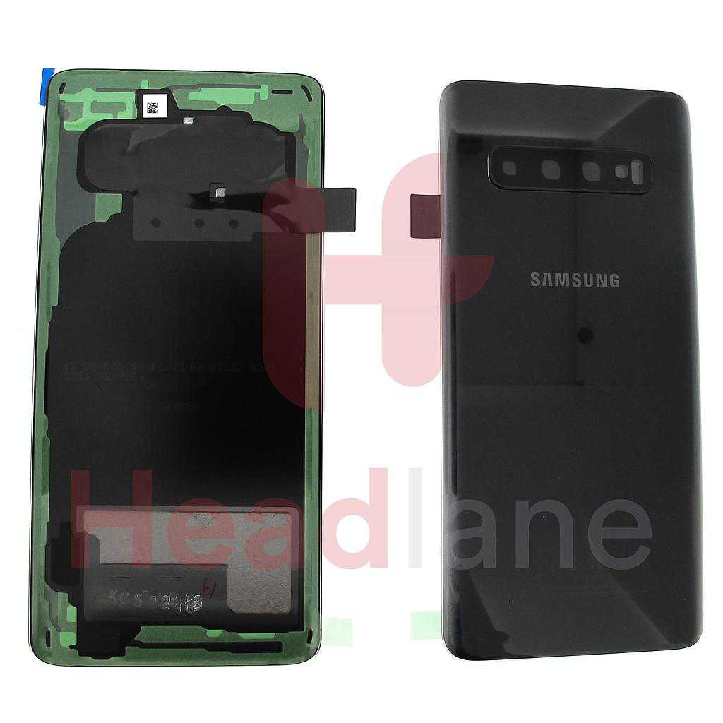 Samsung SM-G973 Galaxy S10 Back / Battery Cover - Prism Black