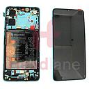 Huawei P30 LCD Display / Screen + Touch + Battery Assembly - Aurora Blue