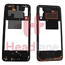 Samsung SM-A505 Galaxy A50 Middle Cover / Chassis - Black