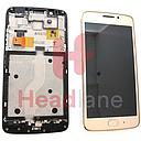 Lenovo / Motorola XT1675 XT1676 Moto G5 LCD Display / Screen + Touch - Gold