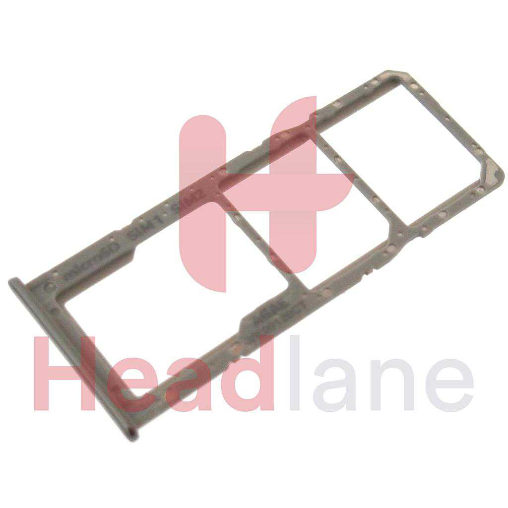 Samsung SM-A715 Galaxy A71 SIM Card Tray - Silver (Dual SIM)