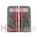 Samsung SM-F700 Galaxy Z Flip Leather Cover / Case - Thom Browne