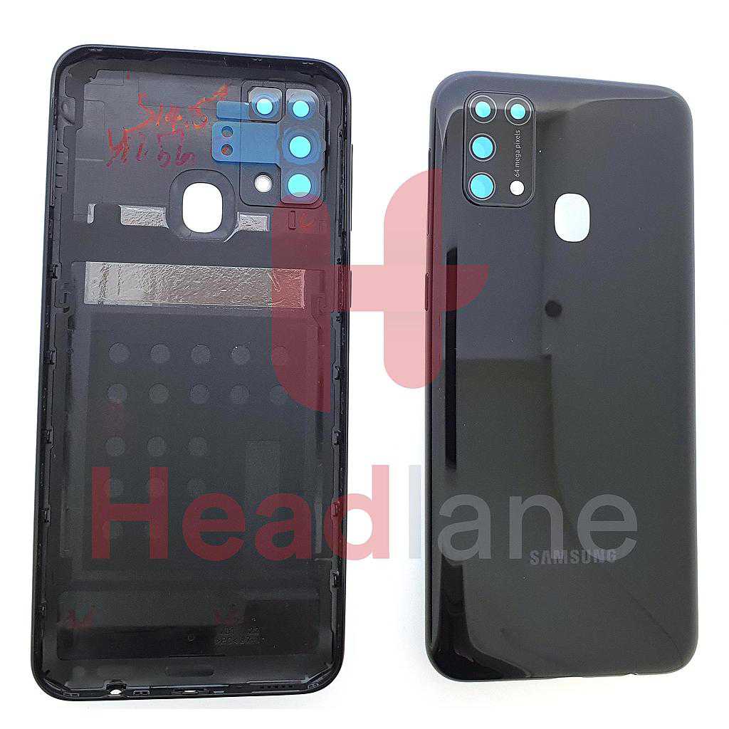 Samsung SM-M315 Galaxy M31 Back / Battery Cover - Black