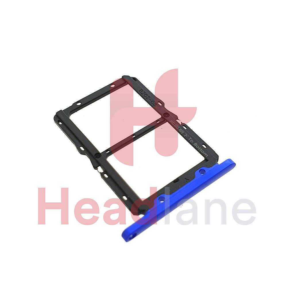 Huawei Nova 5T / Honor 20 SIM Card Tray - Blue