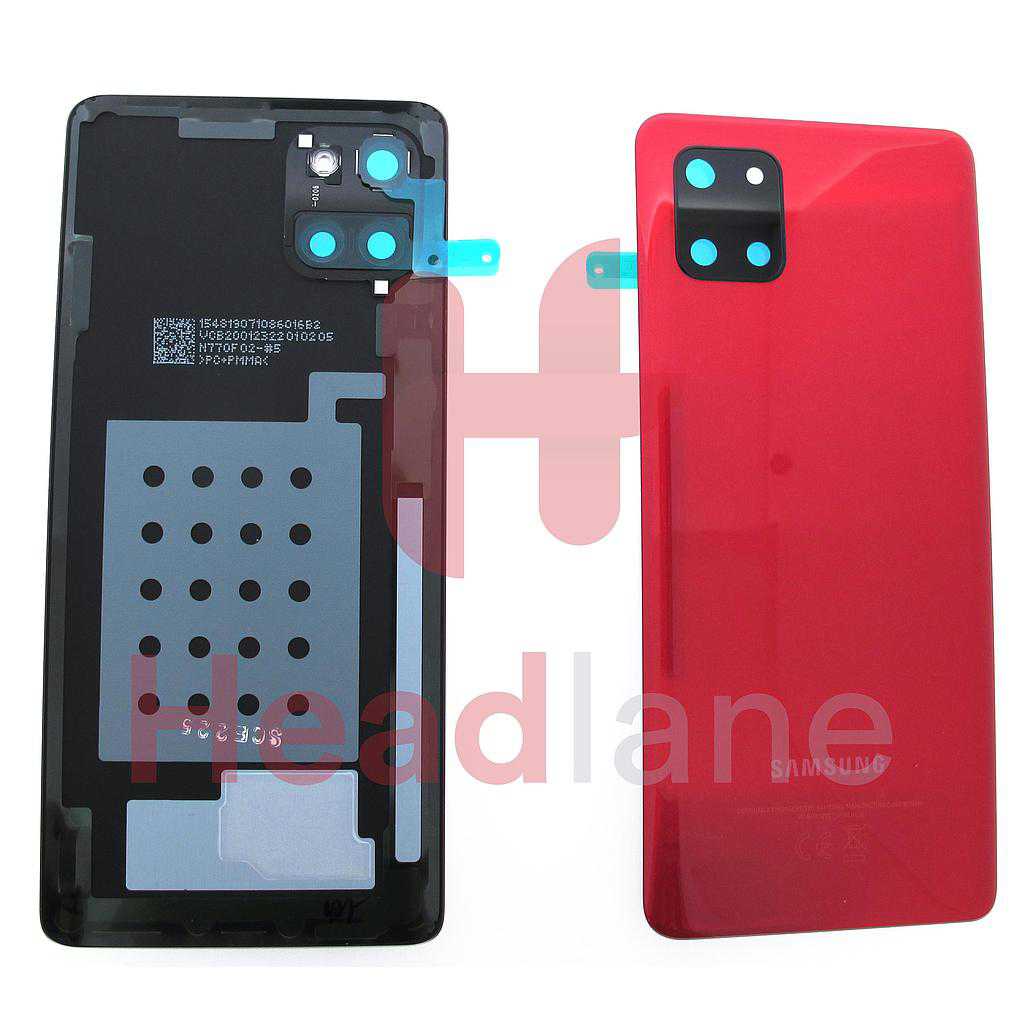 Samsung SM-N770 Galaxy Note 10 Lite Back / Battery Cover - Aura Red