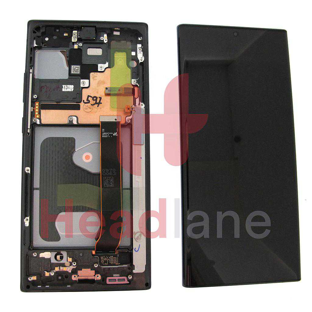 Samsung SM-N986 N985 Galaxy Note 20 Ultra 5G /4G LCD Display / Screen + Touch - Black