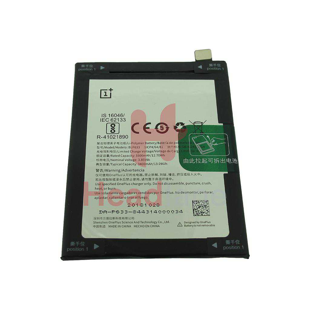 OnePlus 3T BLP633 3400mAh Battery