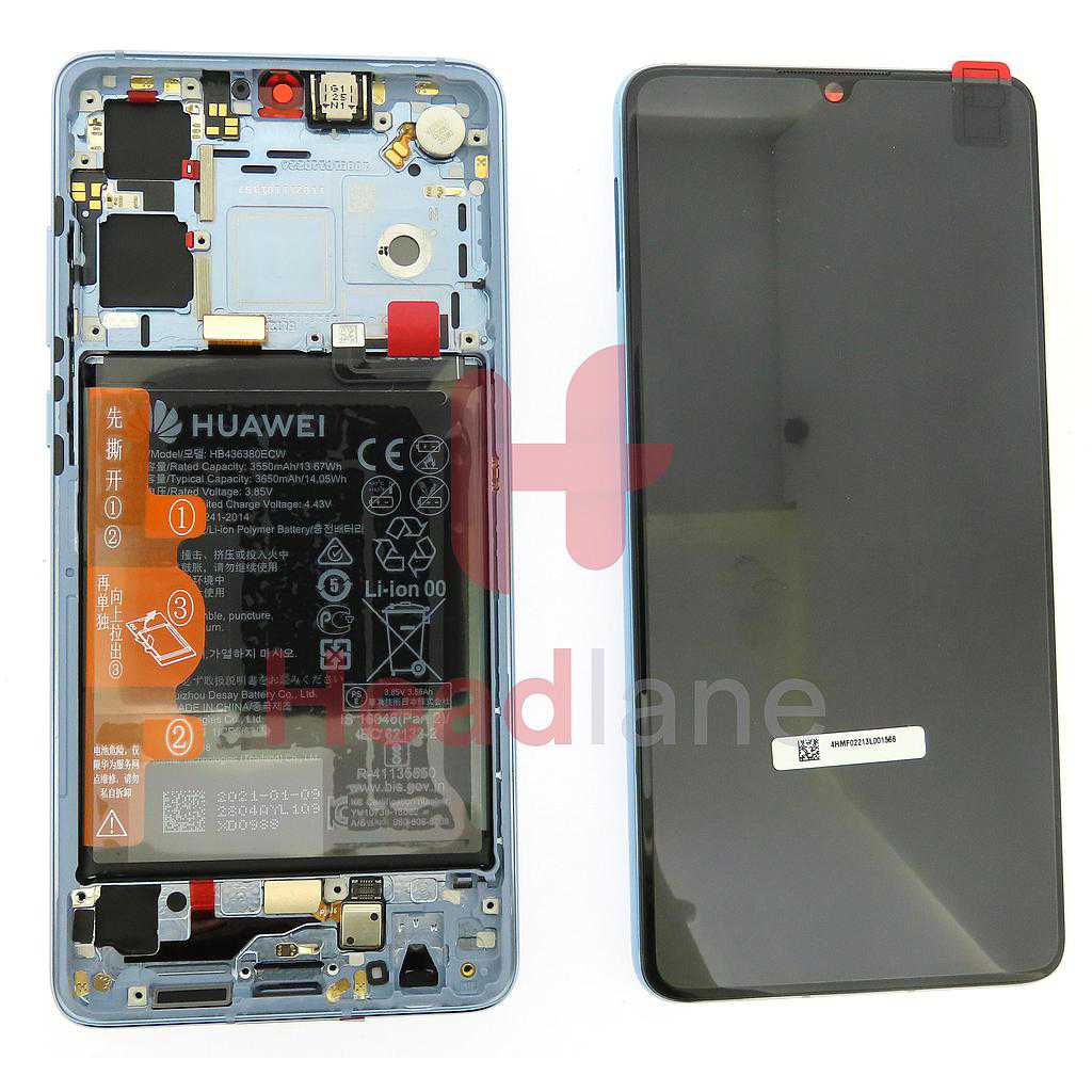 Huawei P30 LCD Display / Screen + Touch + Battery Assembly - Breathing Crystal (New Version)