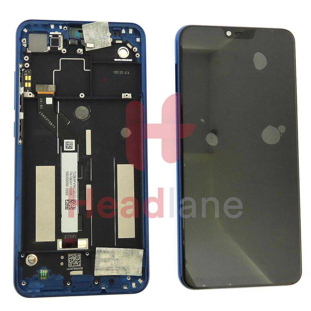 Xiaomi Mi 8 Lite / Mi 8X LCD Display / Screen + Touch - Blue