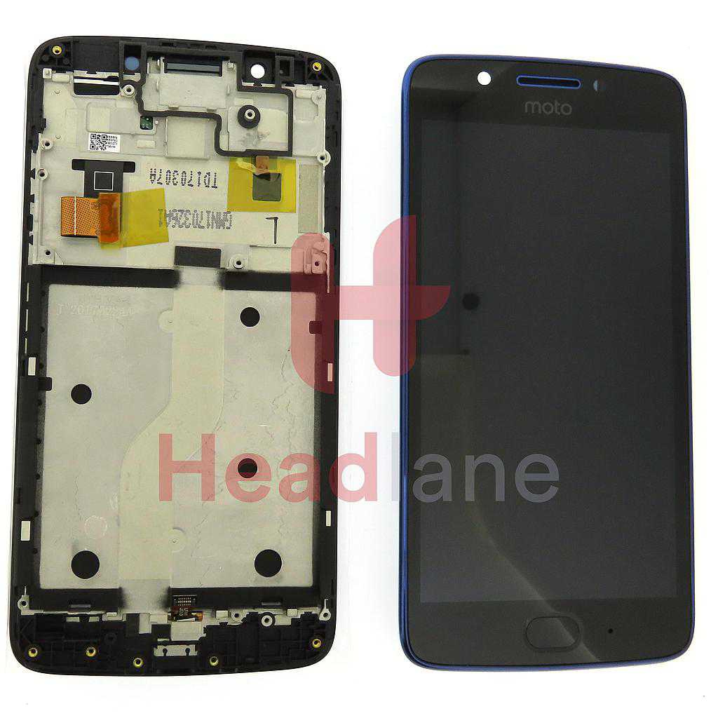 Lenovo / Motorola XT1675 Moto G5 LCD Display / Screen + Touch - Blue