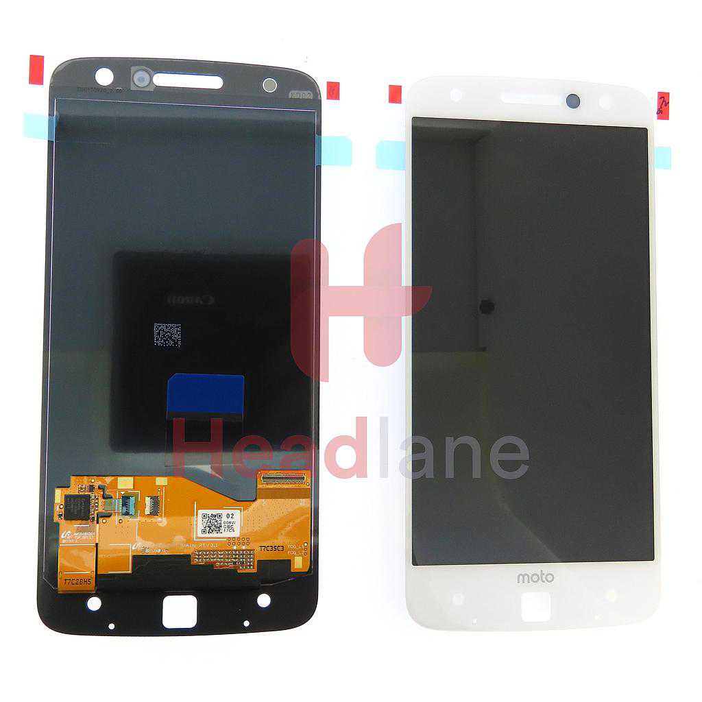 Lenovo / Motorola XT1650 Moto Z LCD Display / Screen - White
