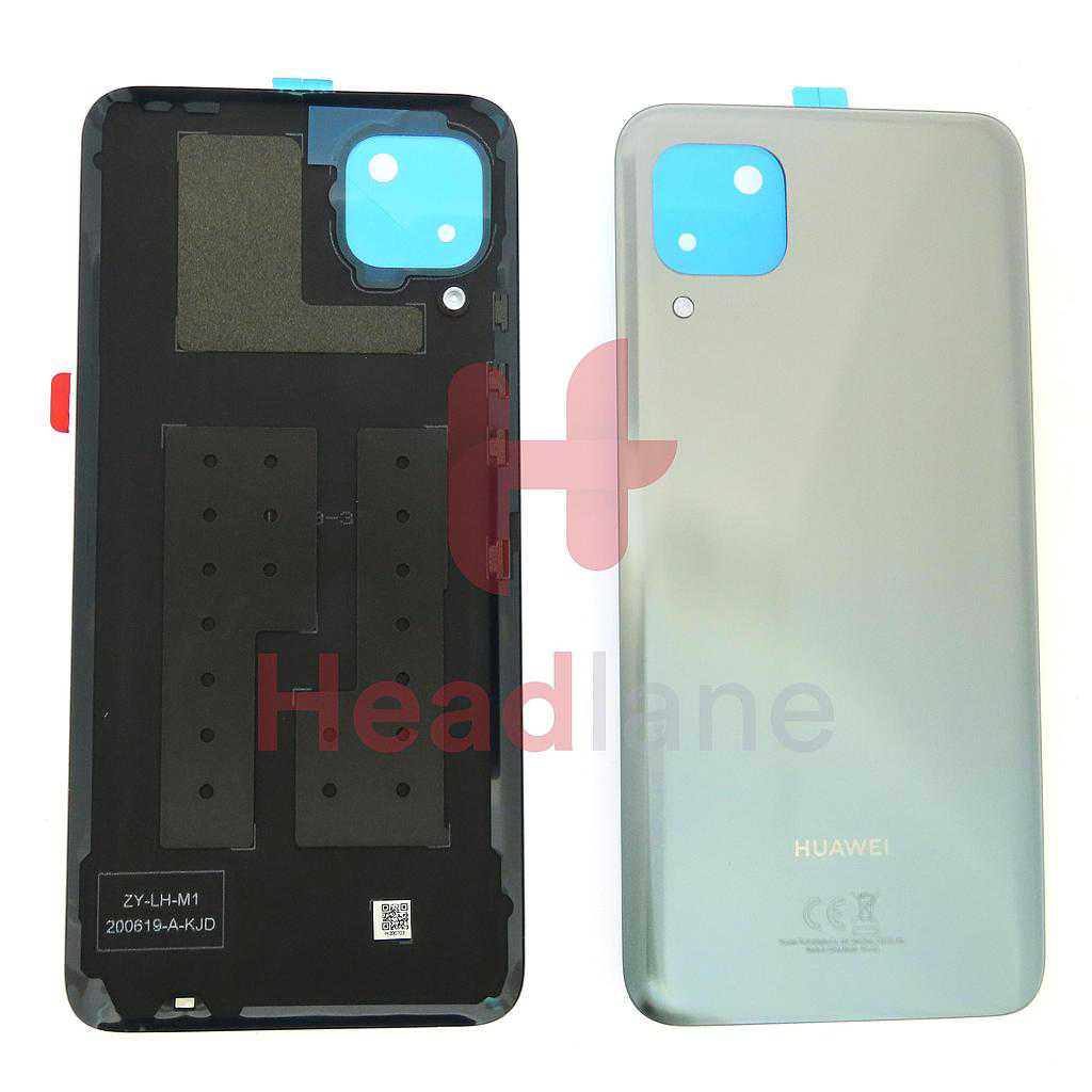 Huawei P40 Lite Back / Battery Cover - Grey