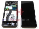 Samsung SM-G998 Galaxy S21 Ultra 5G LCD Display / Screen + Touch - Phantom Black + Battery (No Camera)