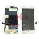 Apple iPhone 8 Plus LCD Display / Screen (Vivid) - White (ZY)
