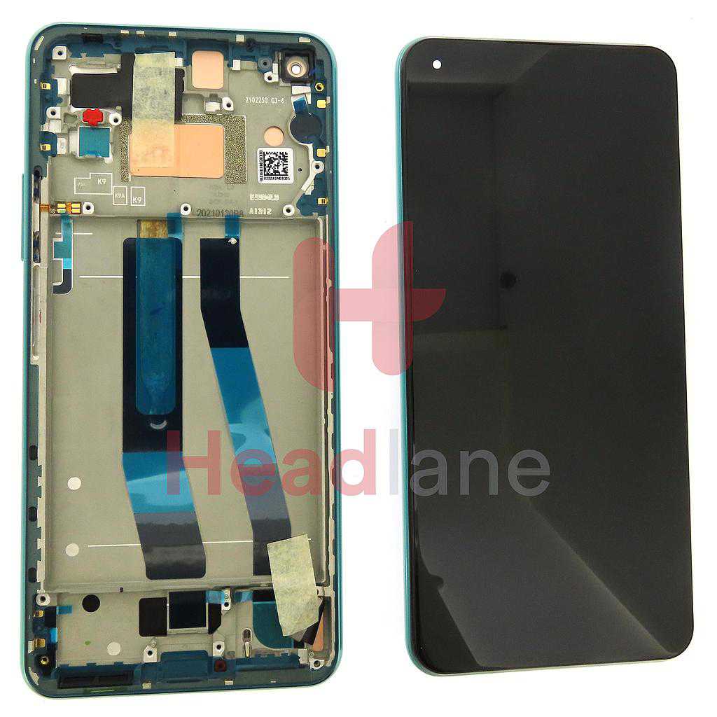 Xiaomi Mi 11 Lite 5G LCD Display / Screen + Touch - Green