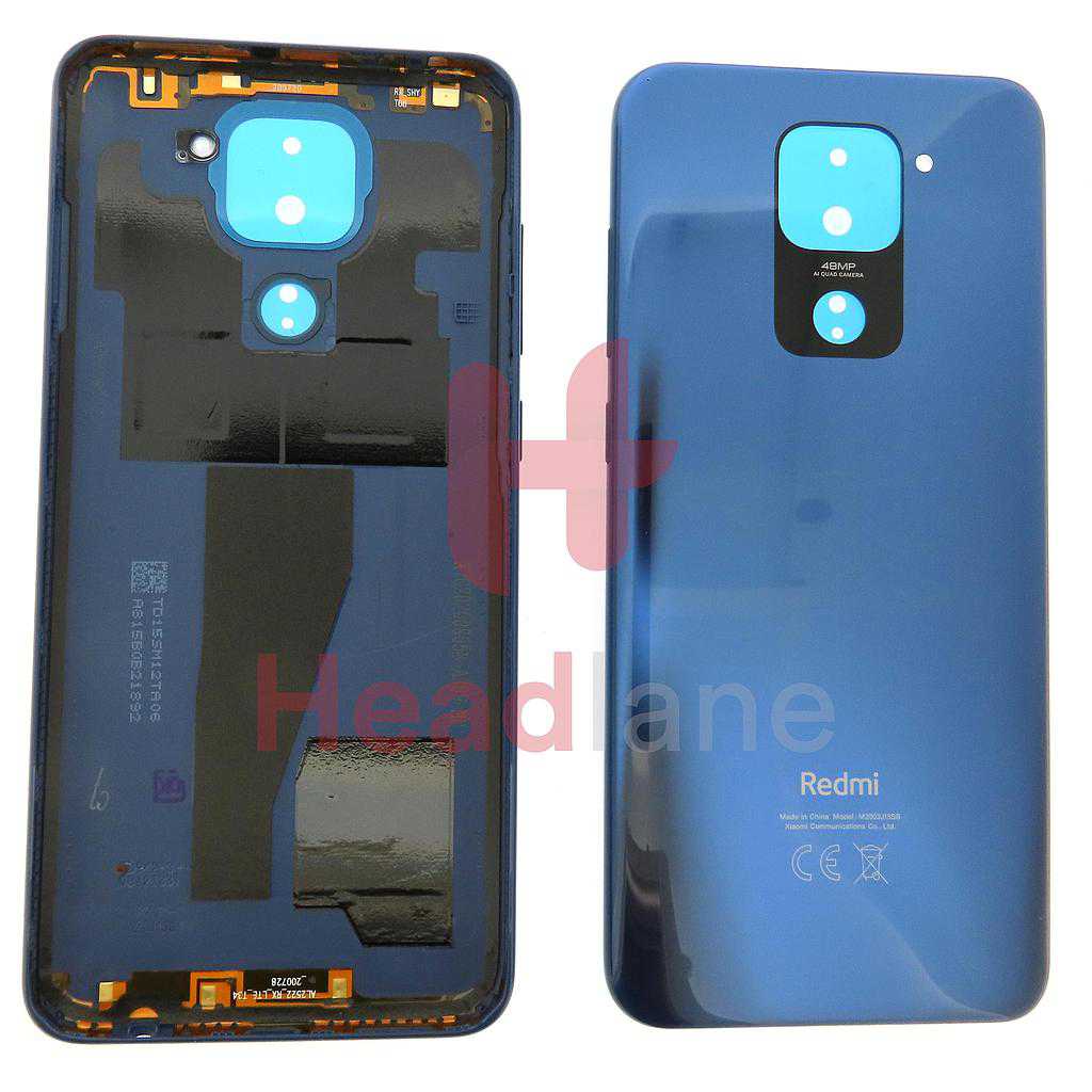 Xiaomi Redmi Note 9 Back / Battery Cover - Blue