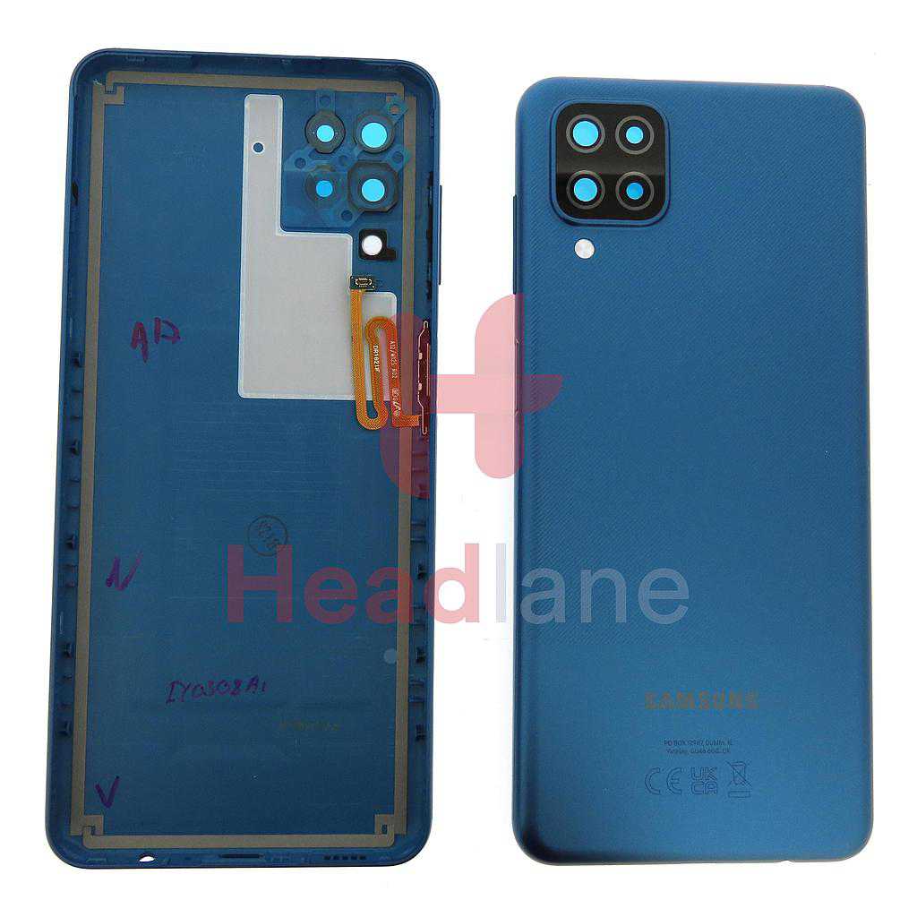 Samsung SM-A127 Galaxy A12 Nacho Back / Battery Cover - Blue