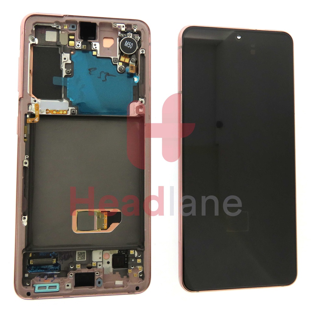 Samsung SM-G991 Galaxy S21 5G LCD Display / Screen + Touch - Phantom Pink (Without Camera)