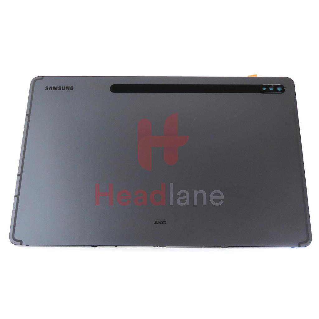 Samsung SM-T970 SM-T976 Galaxy Tab S7+ 12.4&quot; Back Cover - Black