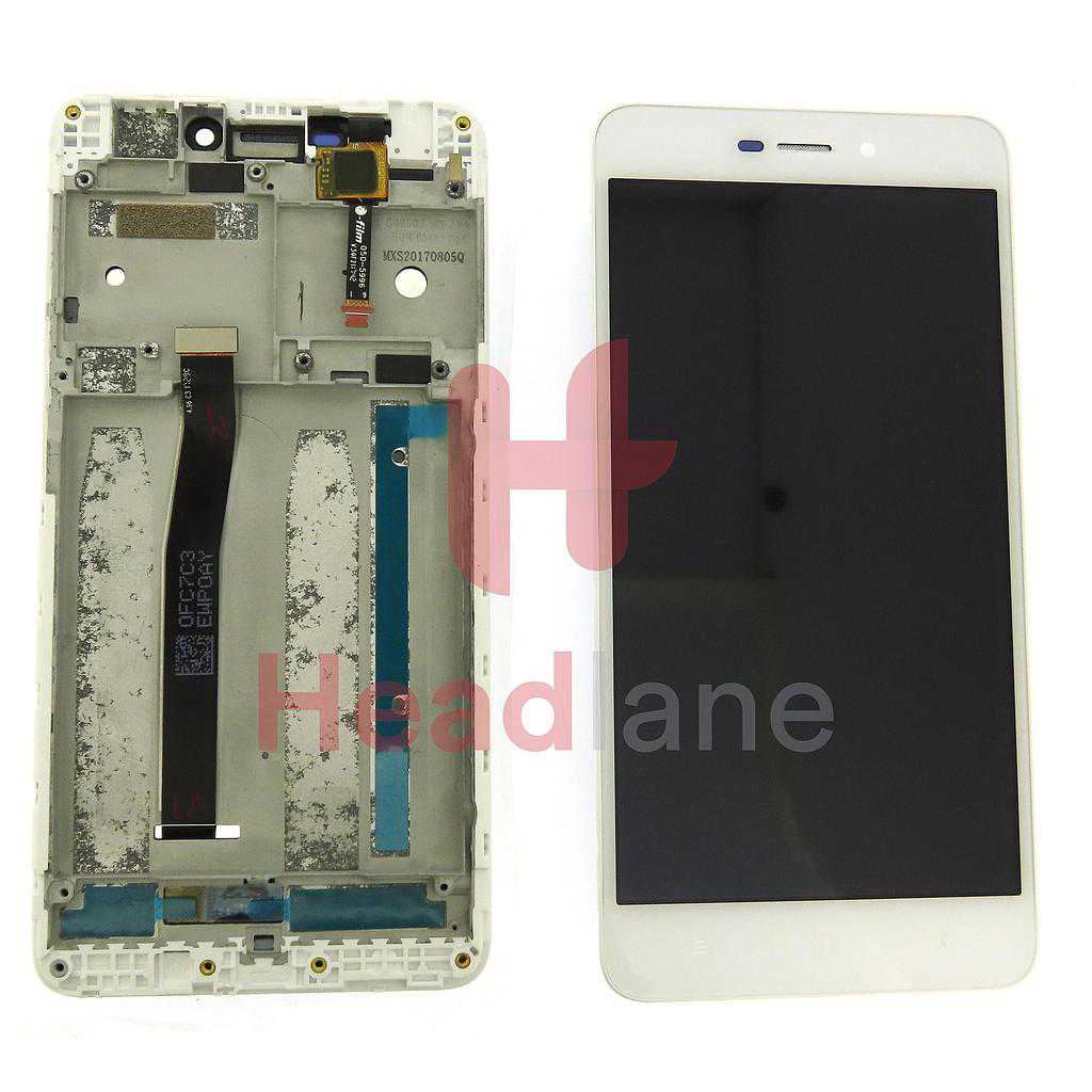Xiaomi Redmi 4A LCD Display / Screen + Touch - White