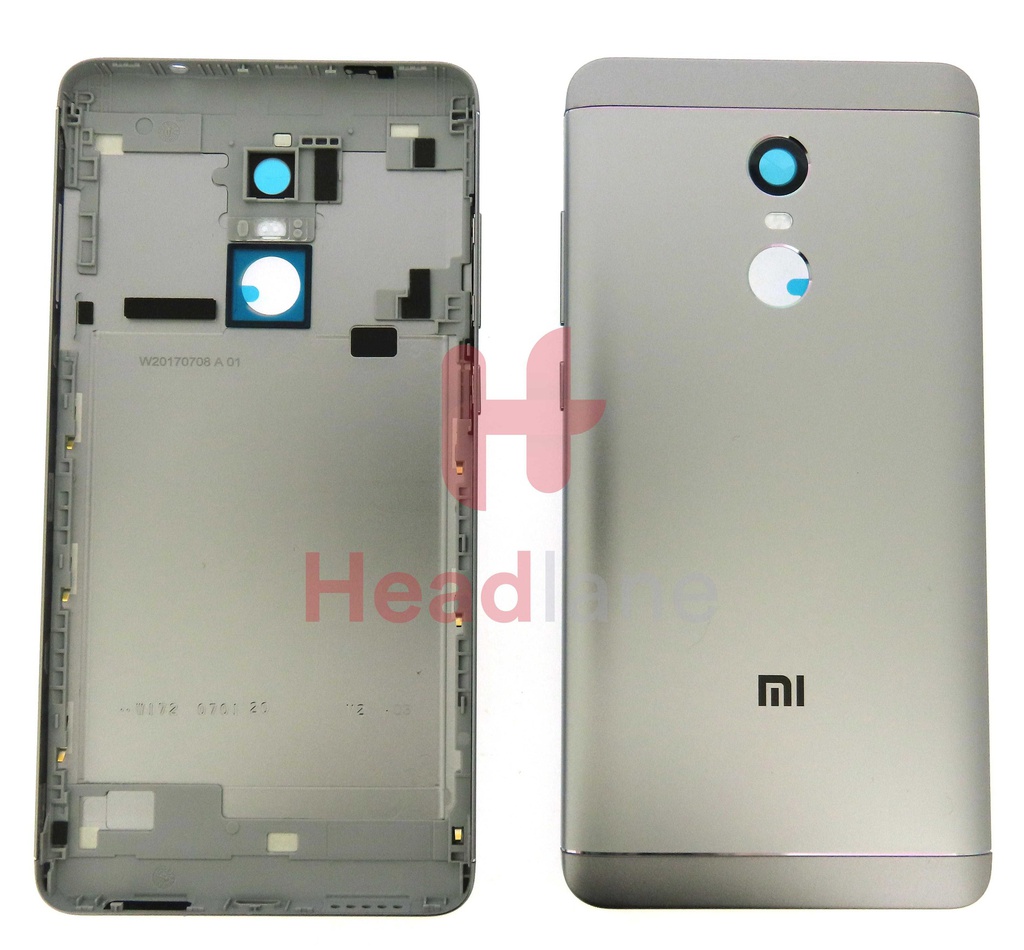 Xiaomi Redmi Note 4 / Note 4X Back / Battery Cover - Grey