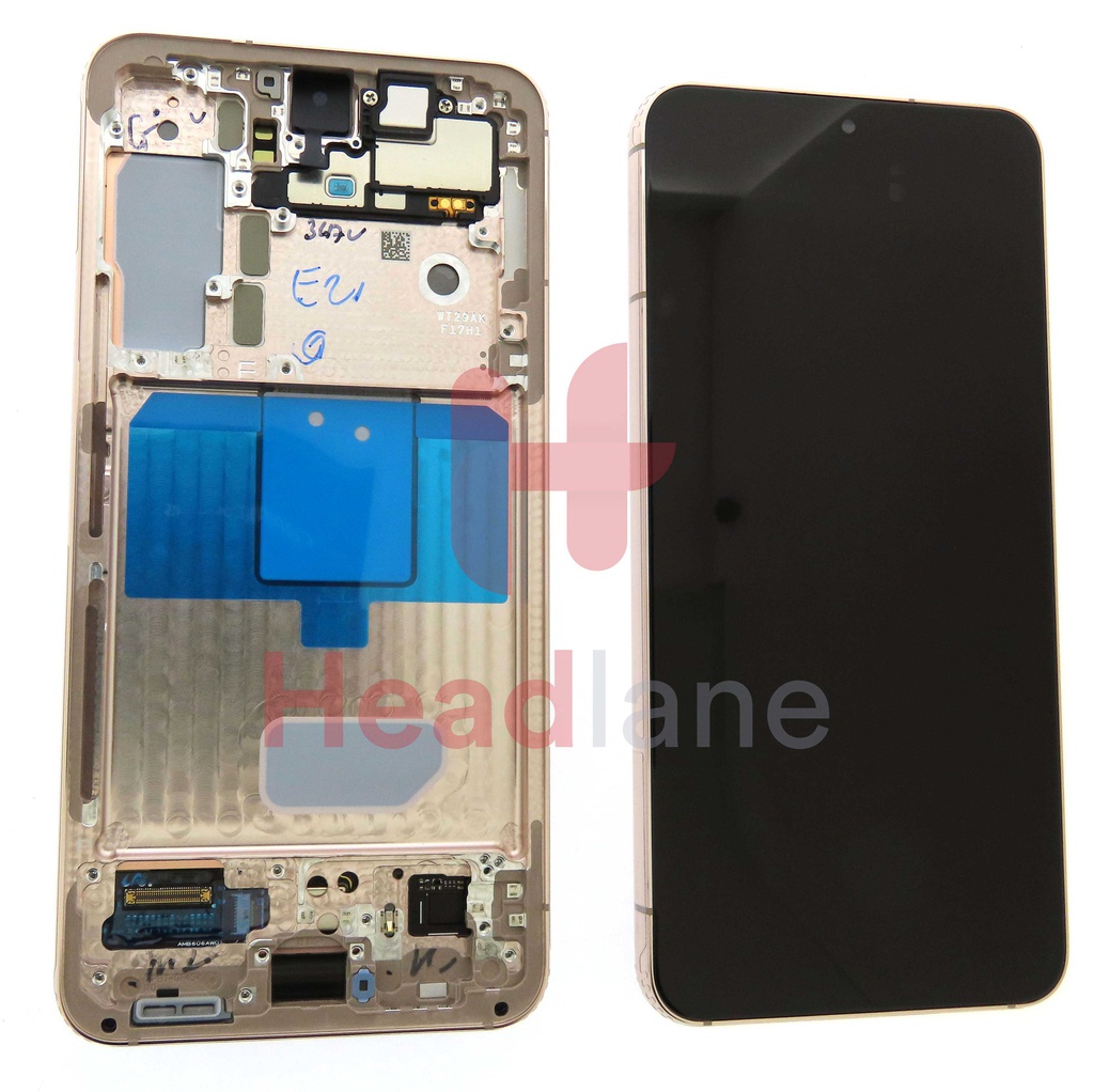 Samsung SM-S901 Galaxy S22 LCD Display / Screen + Touch - Pink Gold