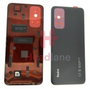 Xiaomi Redmi Note 11S Back / Battery Cover - Black / Grey