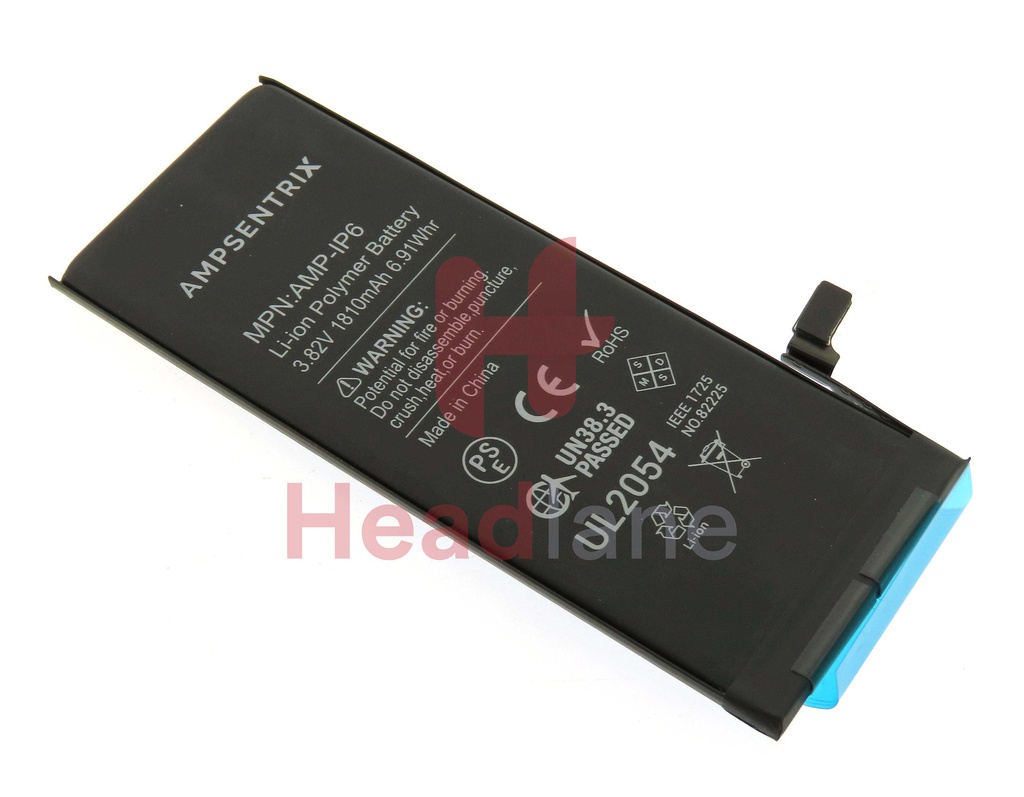 Apple iPhone 6 Compatible Replacement Battery (AmpSentrix)