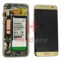 Samsung SM-G935F Galaxy S7 Edge LCD Display / Screen + Touch - Gold