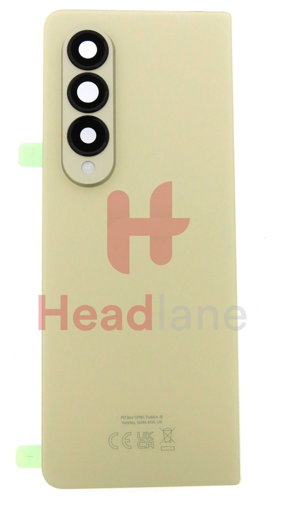 Samsung SM-F936 Galaxy Z Fold4 5G Back / Battery Cover - Beige
