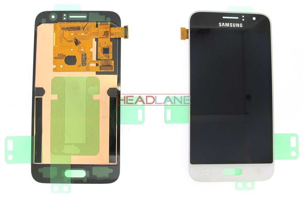 Samsung SM-J120 Galaxy J1 (2016) LCD Display / Screen + Touch - White