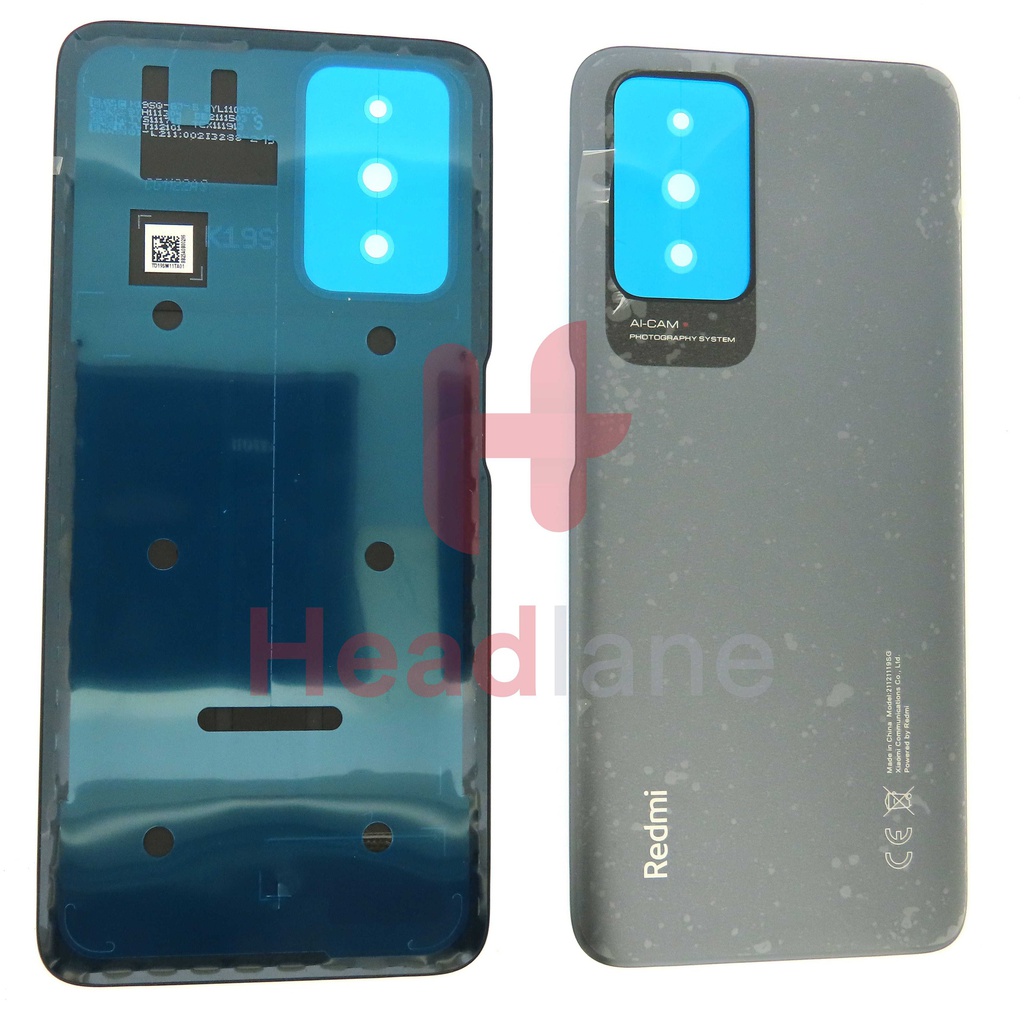 Xiaomi Redmi 10 (2022) Back / Battery Cover - Black