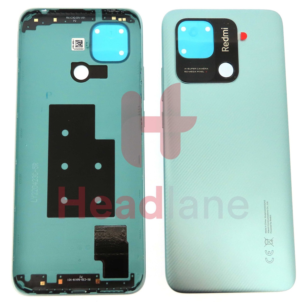 Xiaomi Redmi 10C Back / Battery Cover - Green