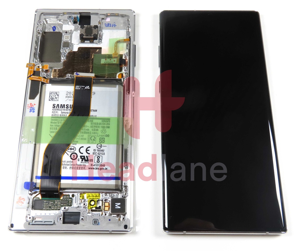 Samsung SM-N975 Galaxy Note 10+ / Note 10 Plus LCD Display / Screen + Touch + Battery - Aura White