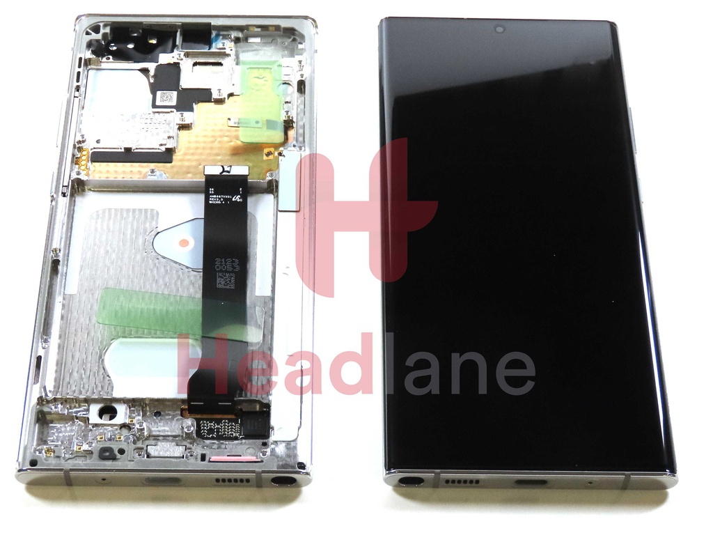 Samsung SM-N986 N985 Galaxy Note 20 Ultra 5G /4G LCD Display / Screen + Touch - White (No Camera)