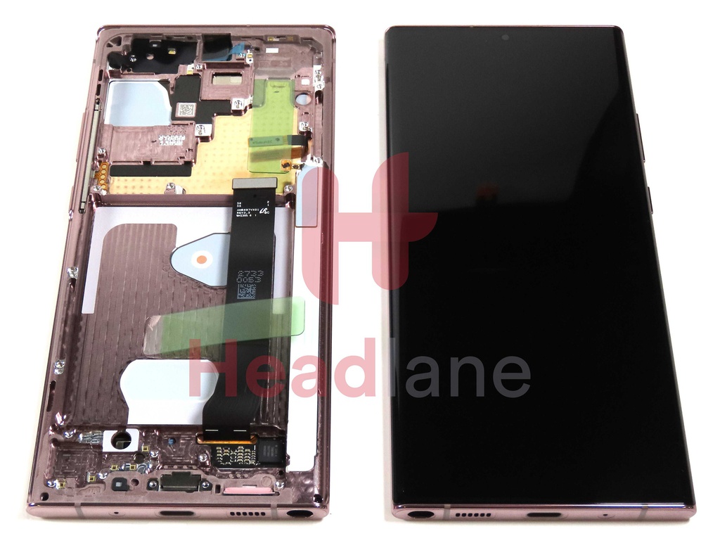 Samsung SM-N986 N985 Galaxy Note 20 Ultra 5G /4G LCD Display / Screen + Touch - Bronze (No Camera)