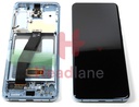 Samsung SM-G980 Galaxy S20 LCD Display / Screen + Touch - Blue (No Camera)