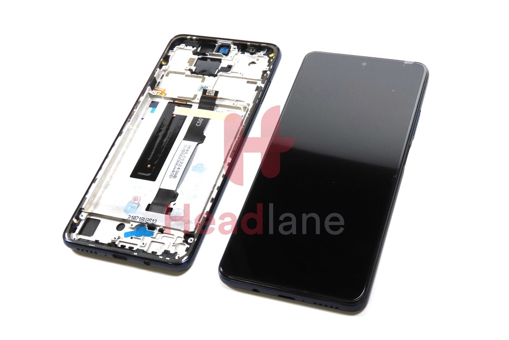 Xiaomi Redmi Note 9 Pro 5G / Mi 10T Lite 5G LCD Display / Screen + Touch - Blue