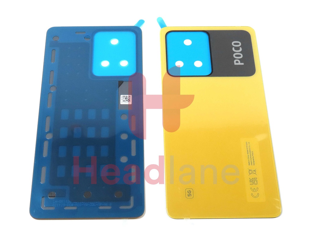 Xiaomi Poco X5 Pro 5G Back / Battery Cover - Yellow