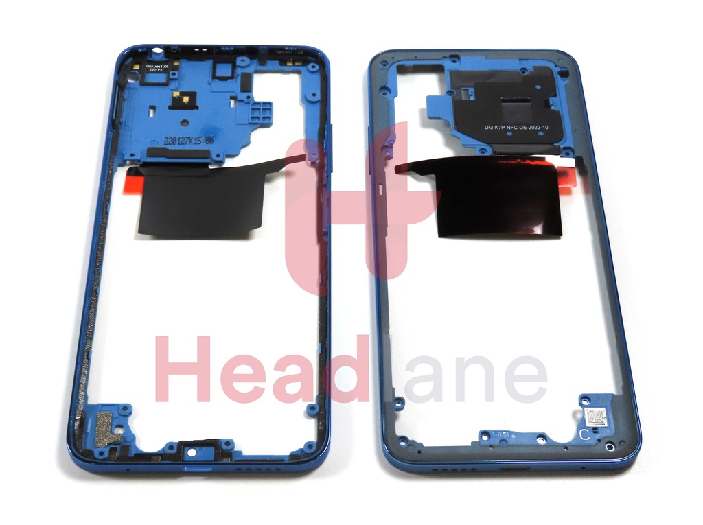 Xiaomi Poco M4 Pro 4G Middle Cover / Chassis - Blue