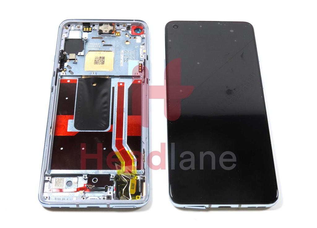 OnePlus 8T LCD Display / Screen + Touch - Silver