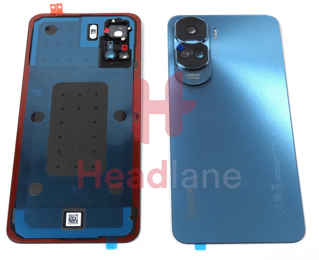 Honor 90 Lite Back / Battery Cover - Cyan