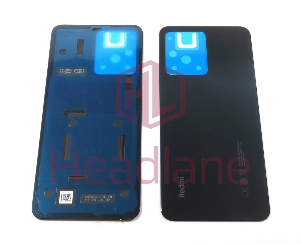 Xiaomi Redmi Note 12 4G Back / Battery Cover - Black (NFC)