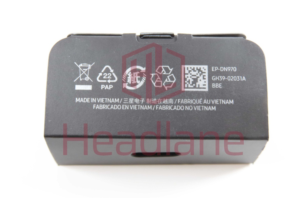 Samsung EP-DN970BBE 1m USB-C to USB-C Cable - Black