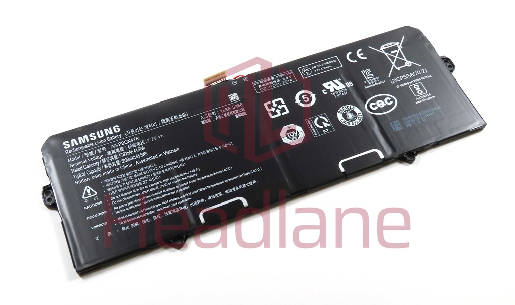 Samsung XE530QDA Galaxy Chromebook 2 AA-PBQN4TR 44.5Wh 5920mAh Internal Battery