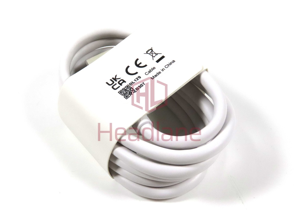 Oppo CPH2207 Find X3 Neo USB-A to USB-C Cable 1m - White
